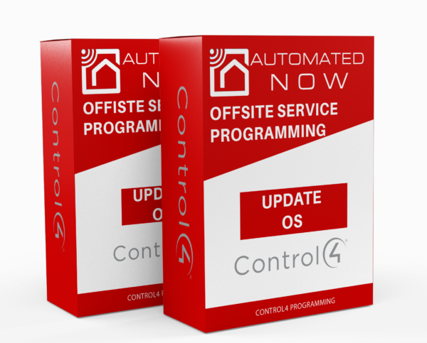 Control4 Programming - OS Upgrade